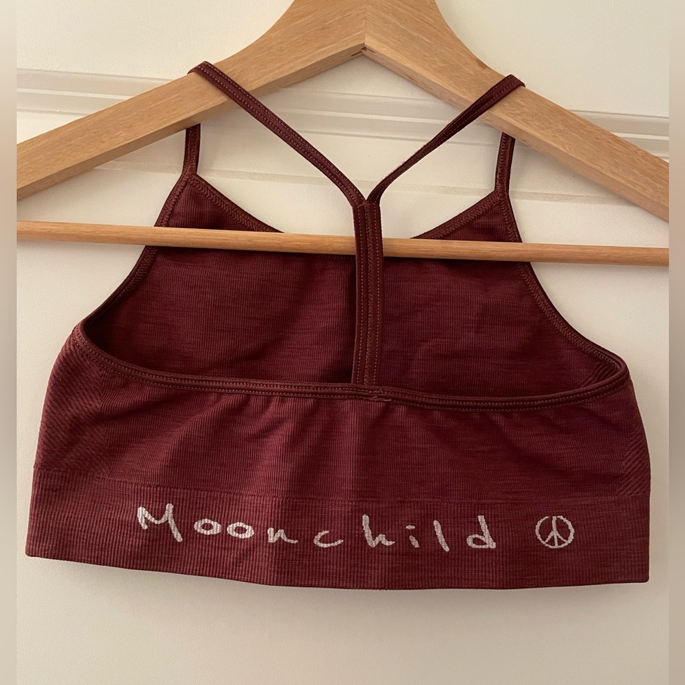 Moonchild Burgundy Sports Bra